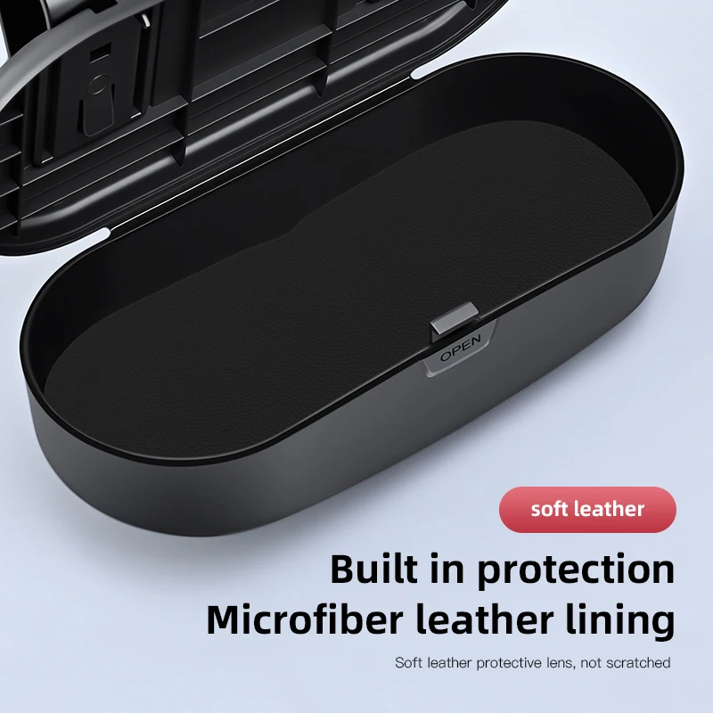 패션 멀티 기능 안경 보관함 BYD Tang U8 F3 E6 Atto3 Yuan Plus Song Max F0 G3 I3 Ea1 Dmi 2din S7 E3 L3 F6용