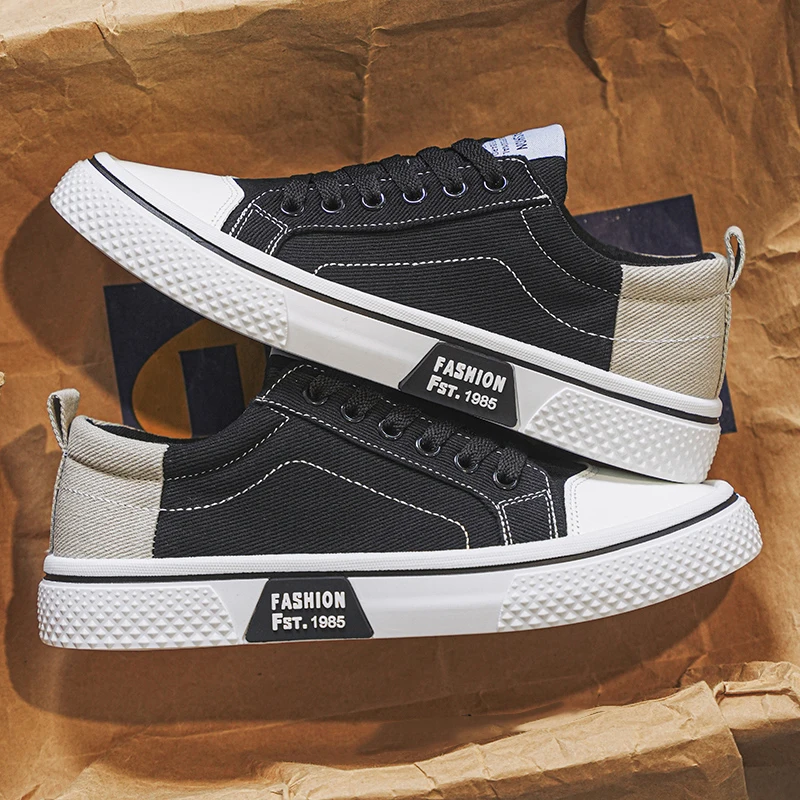 Skateschuhe, flache Low-Top-Schuhe für den Sport, dünne Canvas-Schuhe für den lässigen Sommer. Komfortabel. Leichtgewichtig. Atmungsaktiv. Herrenbekleidung – Detail 4