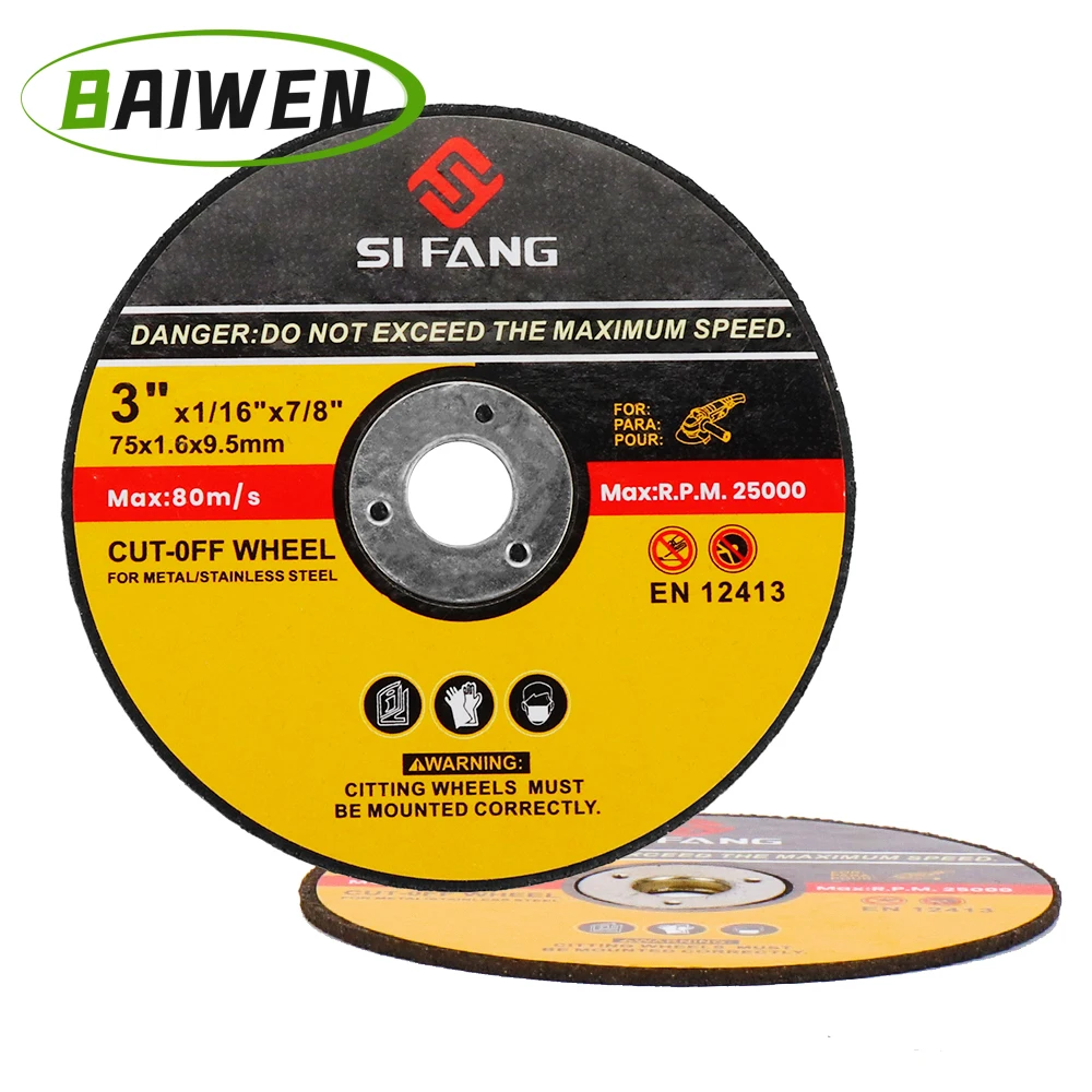 3" Grinding Wheel Metal Cutting Disc 75mm Wood Circular Saw Blade Polishing Sheet For 12V Mini Brushless Angle Grinder cutting disc,abrasive wheel,grinding disc,cutting blade,saw blade,grinding wheel
