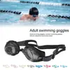 Swimming Goggles Waterproof Ergonomic Design Adjustable With Nose Pad Protective Silicone Summer Fog-Proof Swimming Goggles 1