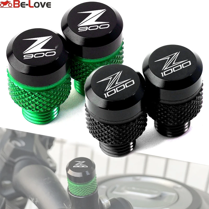 

For Kawasaki Z900 RS SE Z650 Z750 Z800 Z1000 SX Z400 Z250 Z300 Accessories Motorcycle M10*1.25 Mirrors Hole Plugs Screws Cover