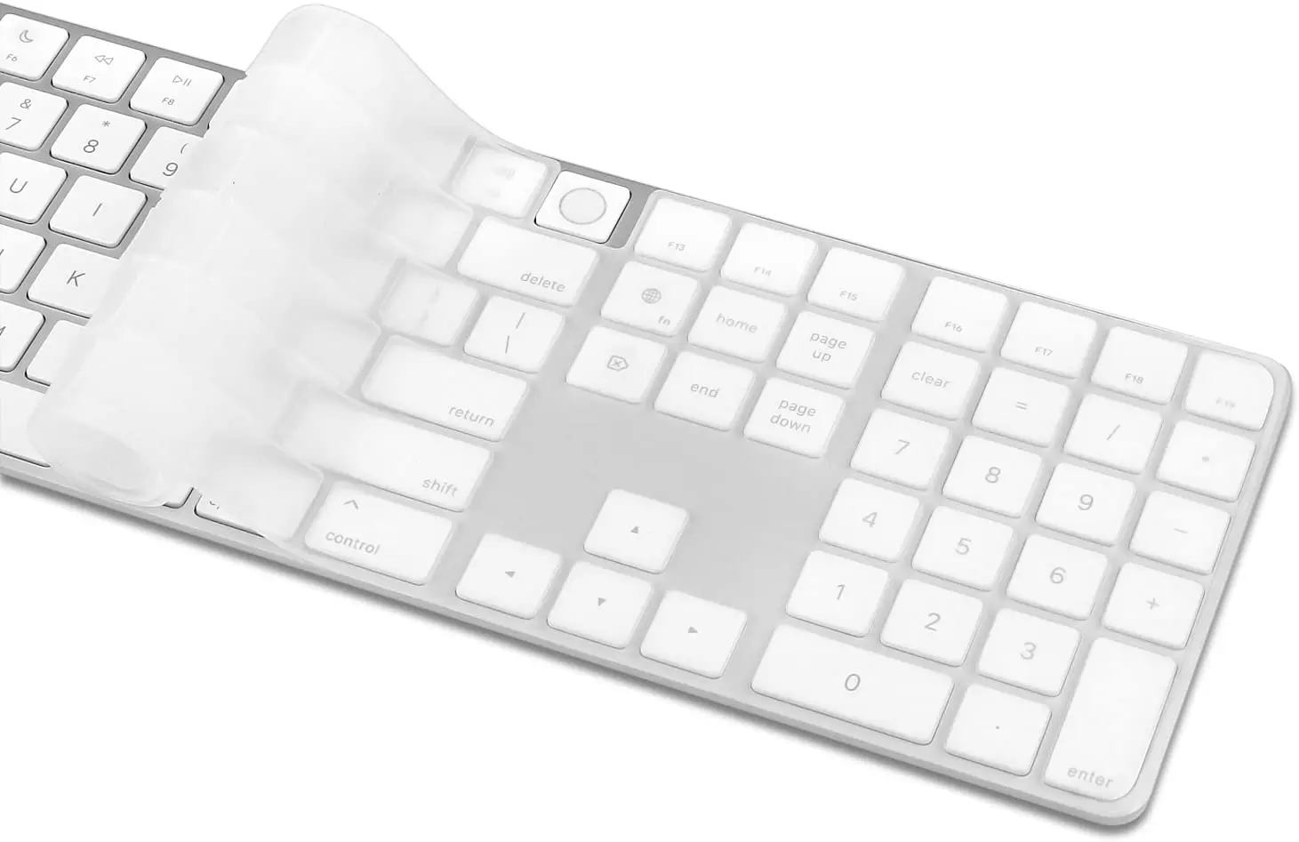 Para apple magic teclado touch id e numérico a2520 (para