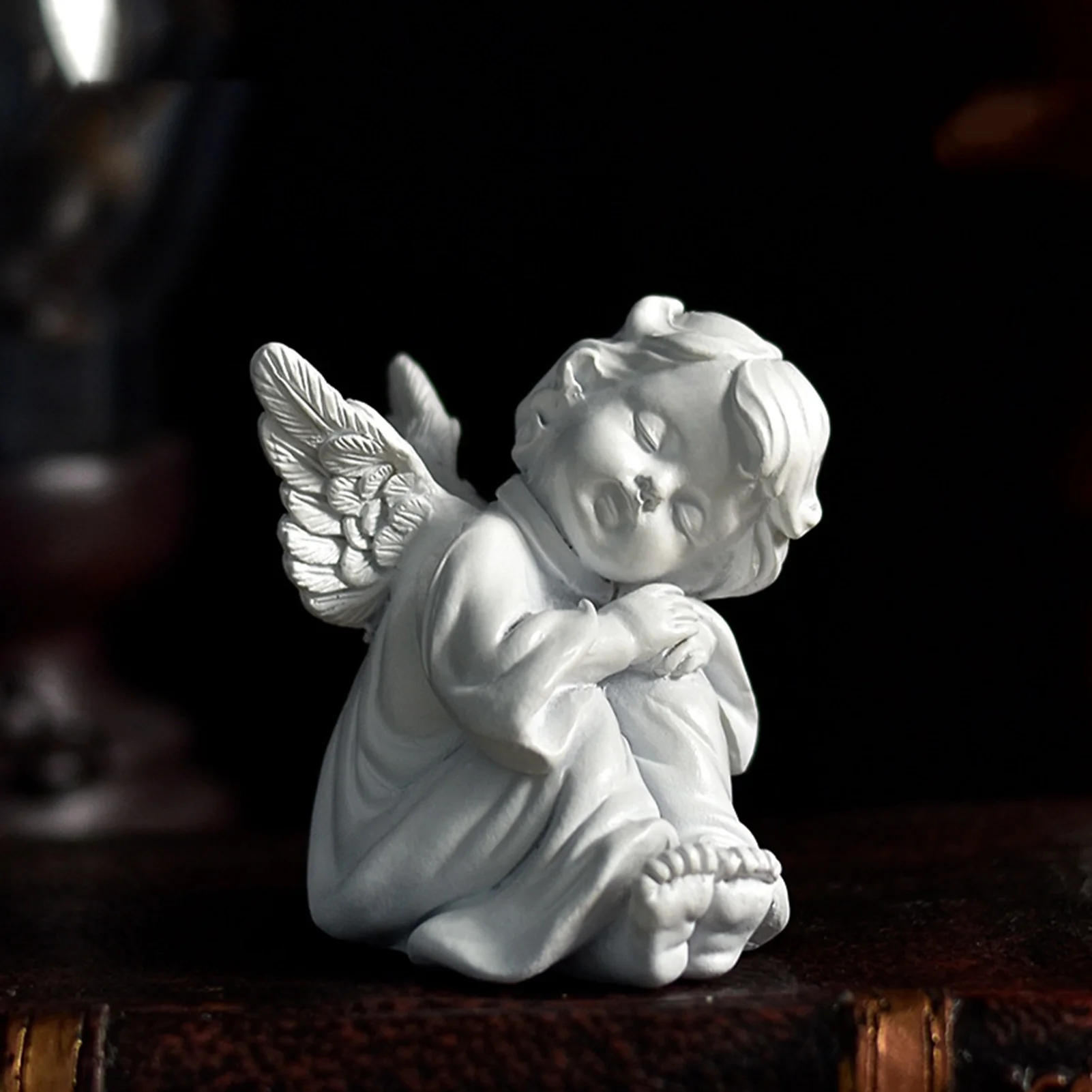 Resin Statue Nordic Angel Figurine Home Decor