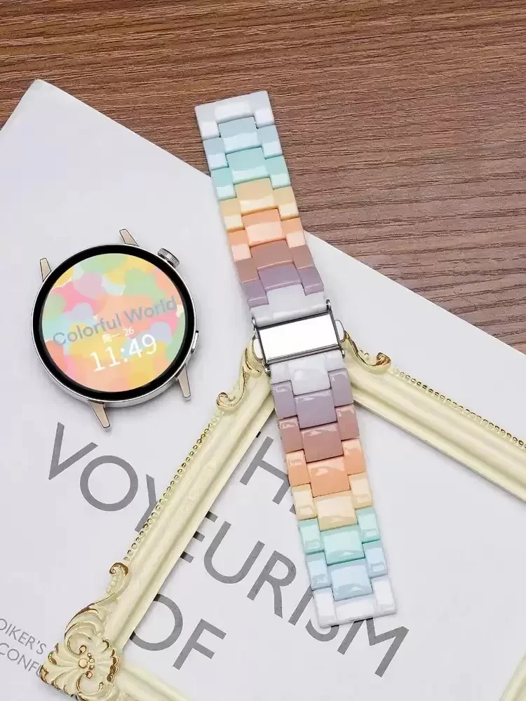 Resin Strap for Smartwatch - 20mm/22mm Bracelet