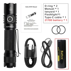 High - Performance 3800lm Tactical Flashlight - Powerful USB - C Rechargeable LED Torch with Dual Switch & Power Indicator (6000 - 6500K)