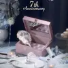 Flowers Know 7th Anniversary Makeup Storage Box Cosmetics Iron Box 5