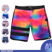 2023 Aug Summer Fashion Men Board Shorts Bermuda Beach Shorts Swim Shorts For Men Waterproof Quick Dry Swimwear New Color 1