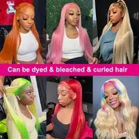 Extensions de cheveux humains brésiliens blonds 613, lisses, 1/3/4 lots, 34, 36, 38, 40 pouces, Offres spéciales lots de mèches blond miel 6