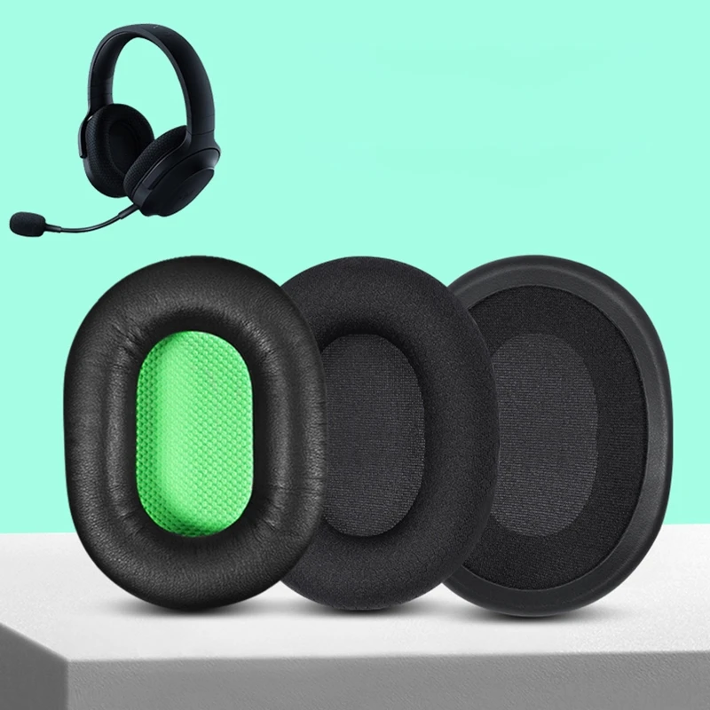 Replacement Earmuff Ear Cushion Cover for Razer Barracuda X