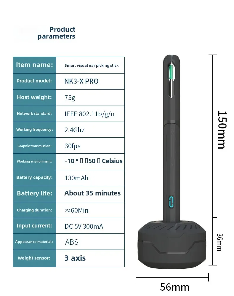 Ohrreinigungsset NK3 mit Kamera & HD-Otoskop kaufen