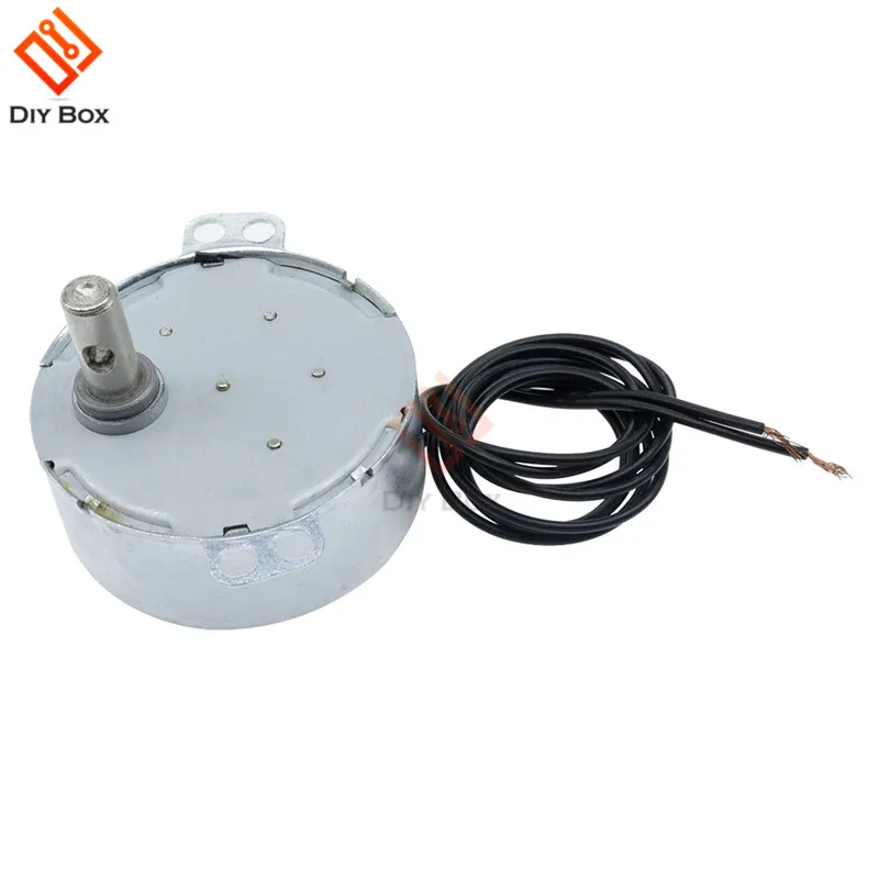 MOTORE SINCRONO FORNO Microonde 49TYZ-A2 AC 220-240V CW/CCW 4W 5/6 GIRI Z'yg Sg EUR 5,81