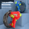 Space Concentrator Ring Handheld Cool Light Large Capacity Electric Water Gun Toy Children Beach Outdoor Shooting Toys for Kids 2