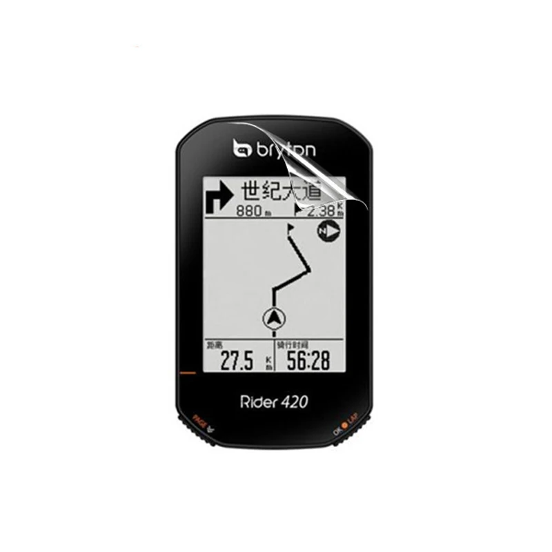 3Pcs Pellicola Salvaschermo Per Bryton Rider 420 Rider420 Accessori Per Pellicole Per Scudo Gps Per Computer Da Ciclismo