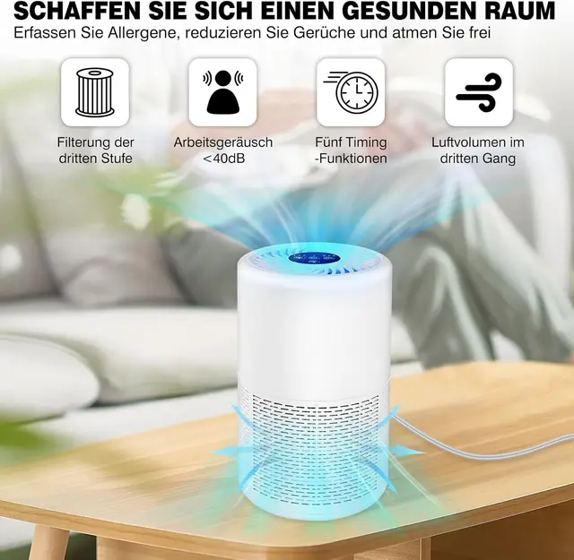 H13 HEPA Home Air Purifier 6