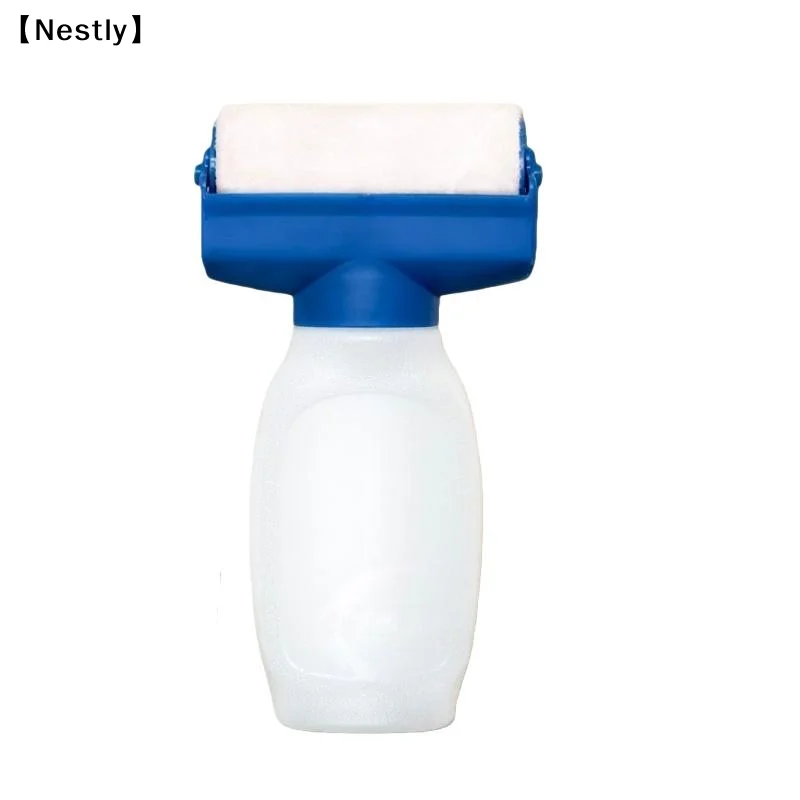 1Pcs 벽 수리 터치업 도구 재사용 가능한 350ml 페인트 롤러 브러시 수성 라텍스 페인트 플라스틱 병 DIY 액세서리〔Nest〕