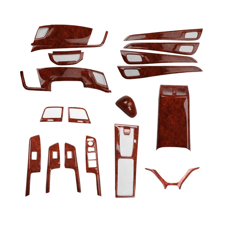 

For Honda JADE 2013 2014 2015 2016 2017 2018 2019 2020 ABS Mahogany Style Decoration Accessories Car Interior Mouldings Stickers
