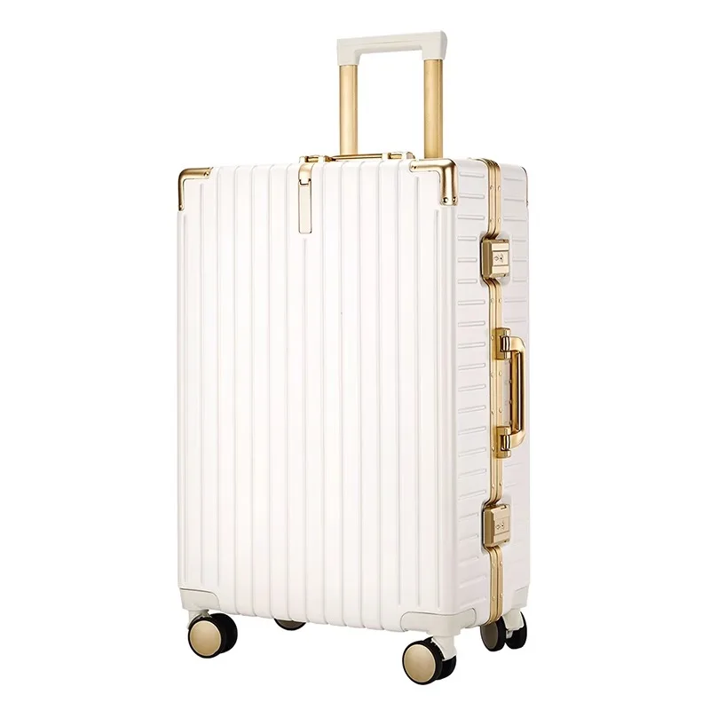 

Women's large-capacity trolley case, lockbox, sturdy and durable suitcase, spinner wheels