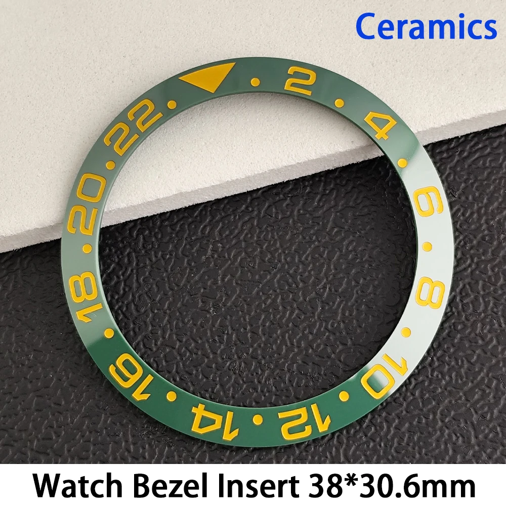 Premium 38mm Sloping Aluminum-Ceramic Bezel Insert