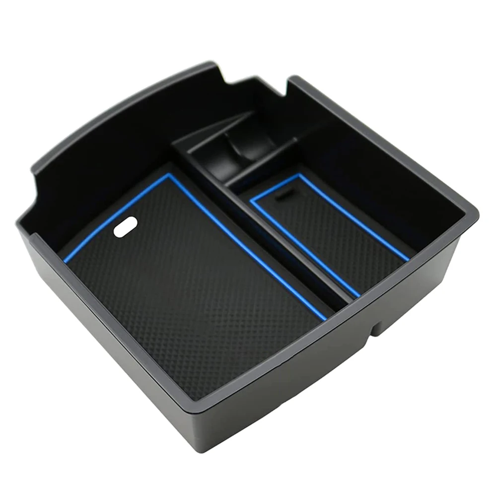 

Car Central Console Armrest Storage Box Holder Interior Organizer Glove Tray for Hyundai Kona 2018-2022