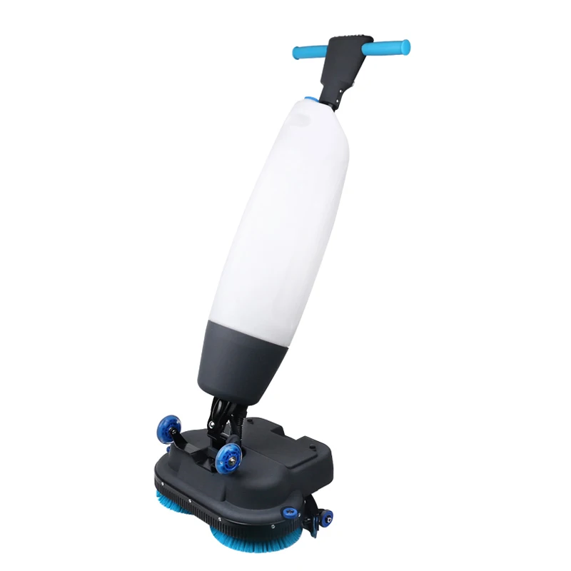 Mini Cordless Power Walk Behind Tile And Floor Scrubber