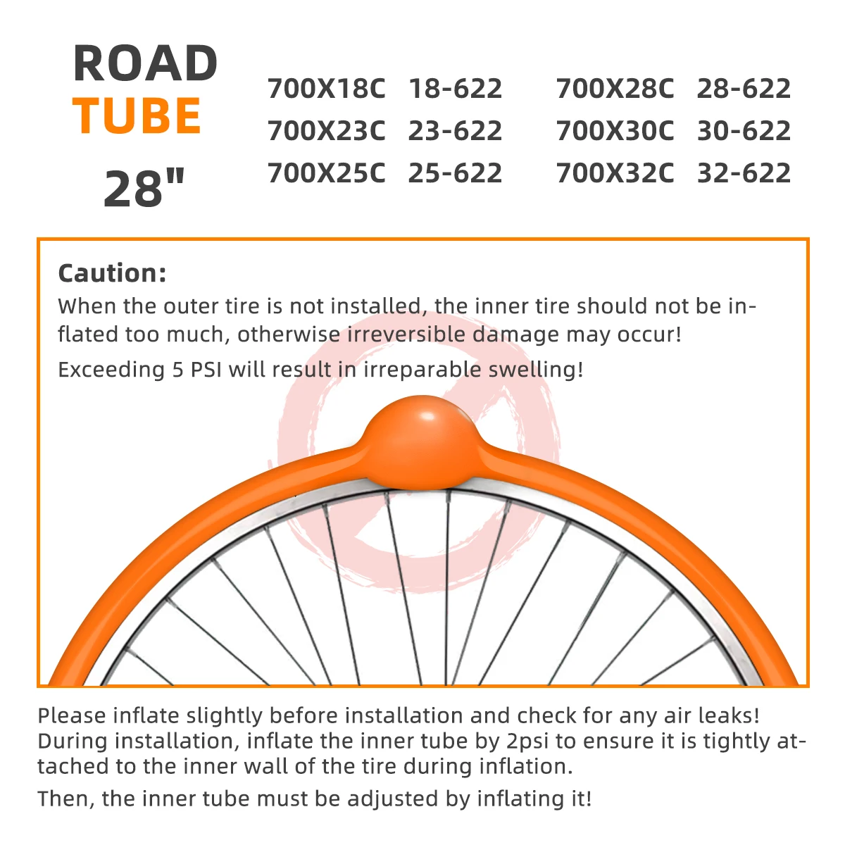 CYCLAMI Ultralight TPU Bicycle Inner Tube with French Valve - Super Light