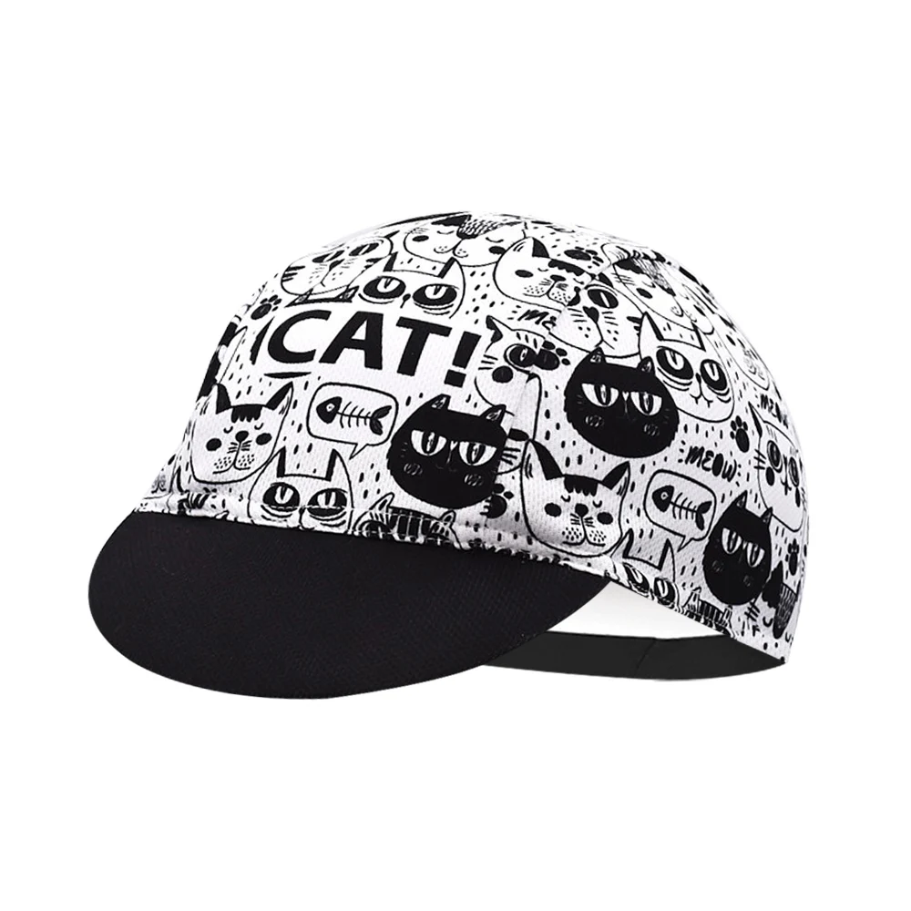 New CLassical Cat Funny Cycling Caps Breathable Unisex Gorra Ciclismo JIASHUO 2