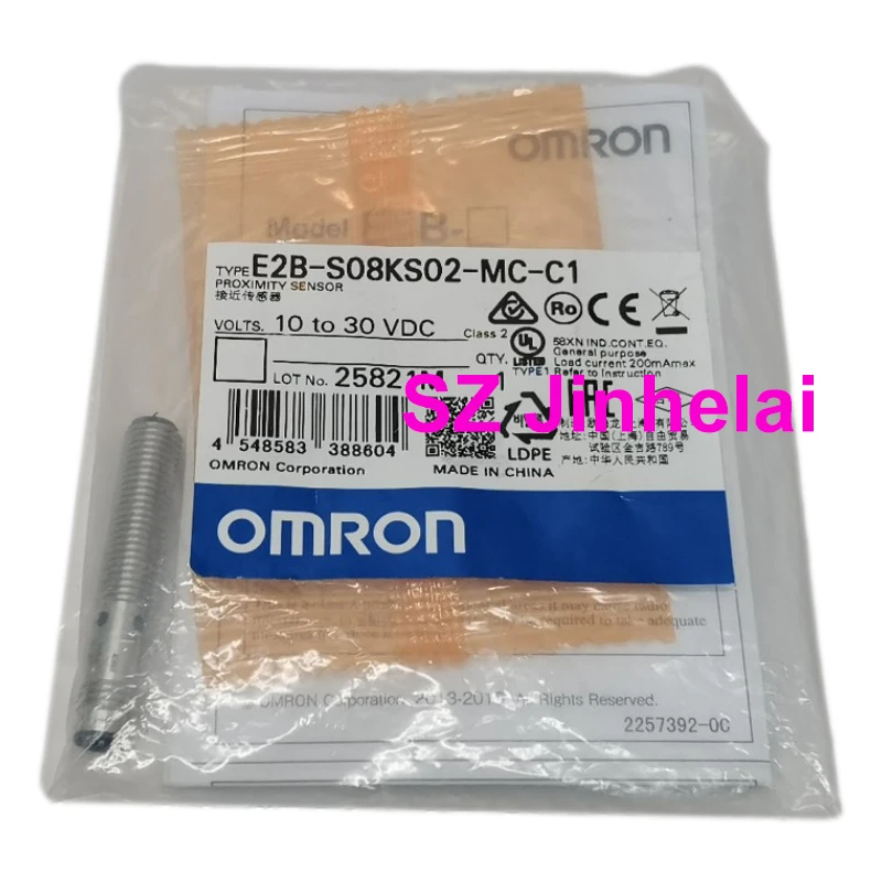 Omron E2B-S08Ks02-Mc-B1 E2B-S08Ks02-Mc-B2 E2B-S08Ks02-Mc-C1 E2B-S08Ks02-Mc-C2 Autentico Sensore Di Prossimità Originale 30Vdc
