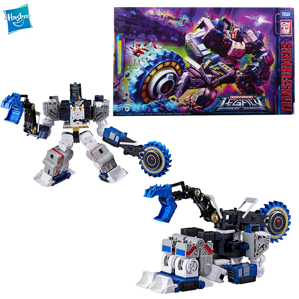 [In-Stock] Separatori Novità Generazioni Legacy Series Titan Cybertron Universe Metroplex 55.8Cm Action Figures Model Toys