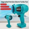 High power electric blower lithium battery makita 21V cordless handheld blower for dust removal snow removal and leaf removal 3