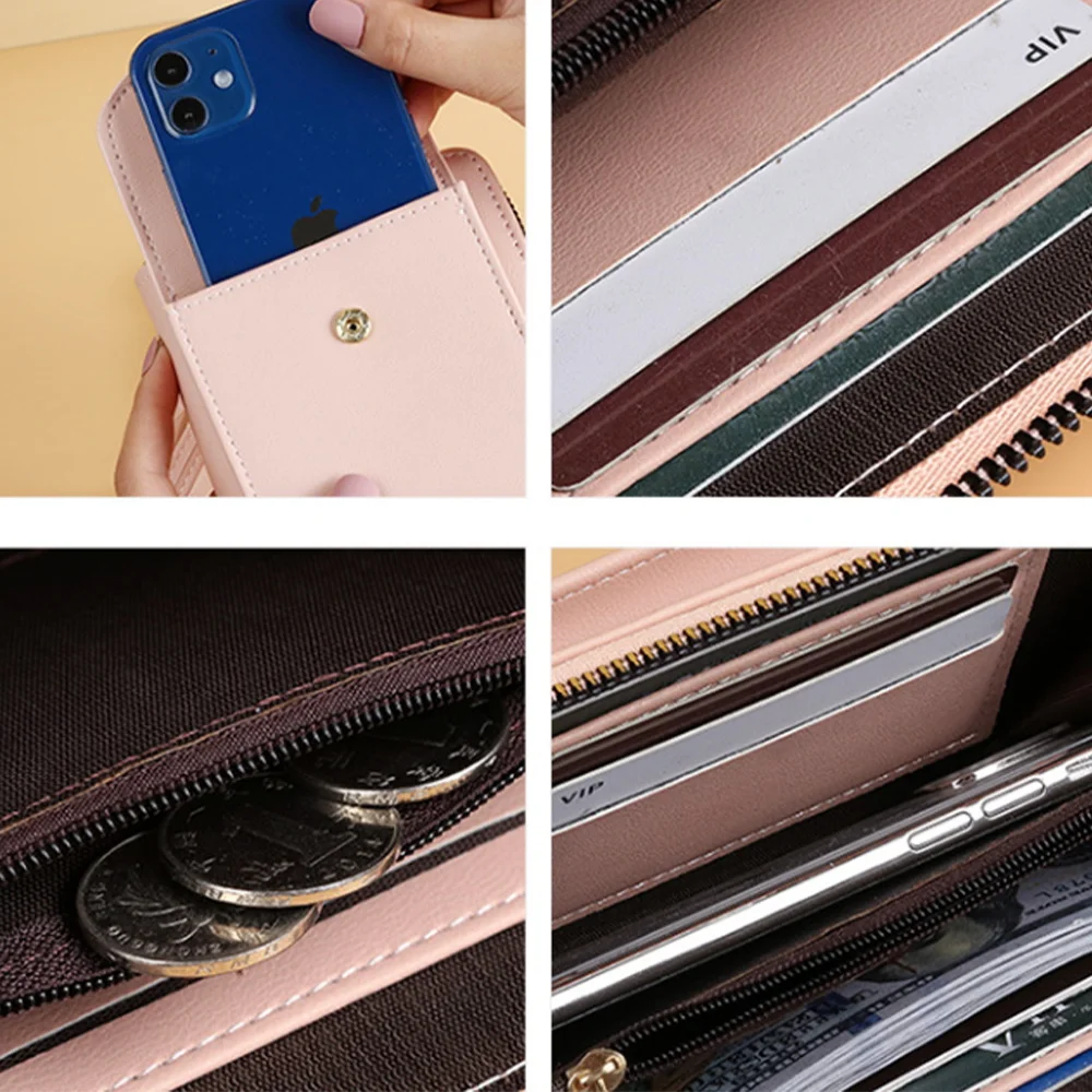 Crossbody Messenger Bag Women Shoulder Mobile Phone Bag Wallet Mini Card Holder Female Purse Handbag Pockets Girls