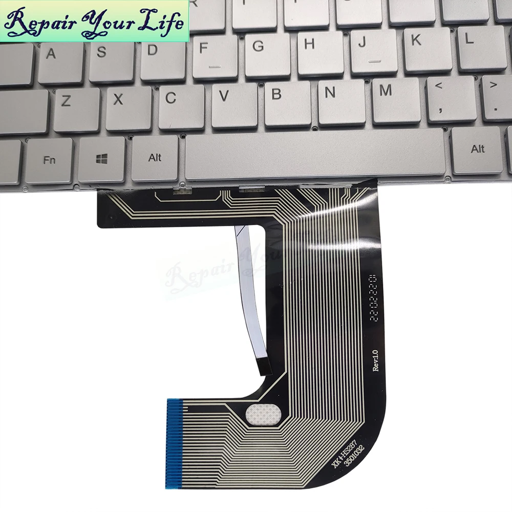 Eua Inglês Teclado Retroiluminado para Iru Z15x C15x Z15s Q15a Z15f Q15s Substituição Teclados Xk-hs287 Mb3501032 Novo Quente - Imagem 3