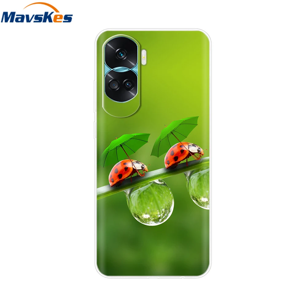 For Honor 90 Lite Case Cover for Huawei Honor 90 Pro 5G Fundas Silicone Soft Clear TPU Phone Cases honor90 90Lite 5G Pro Bumper