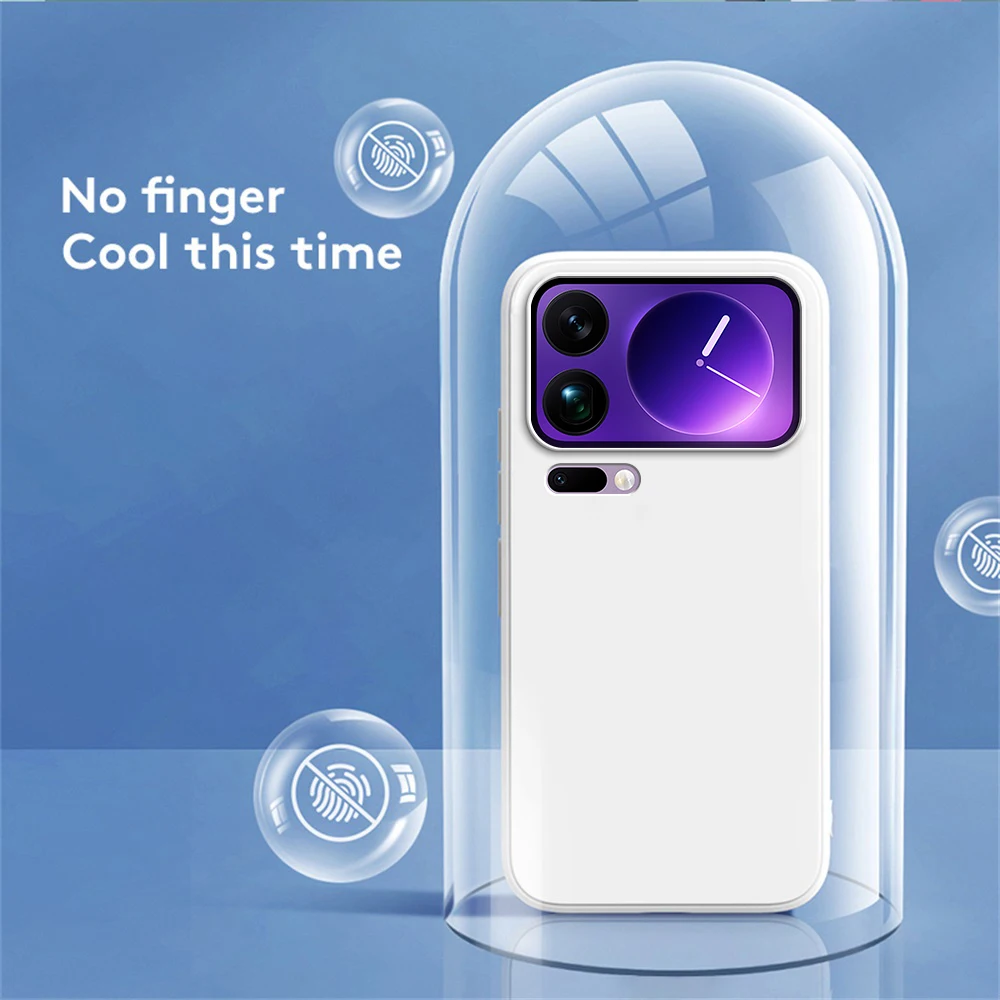Candy Color Liquid Silicone Phone Case - Soft Simple Original Back Cover