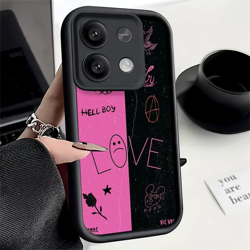 Lil Peep Hellboy Love Soft Phone Case - Universal Fit
