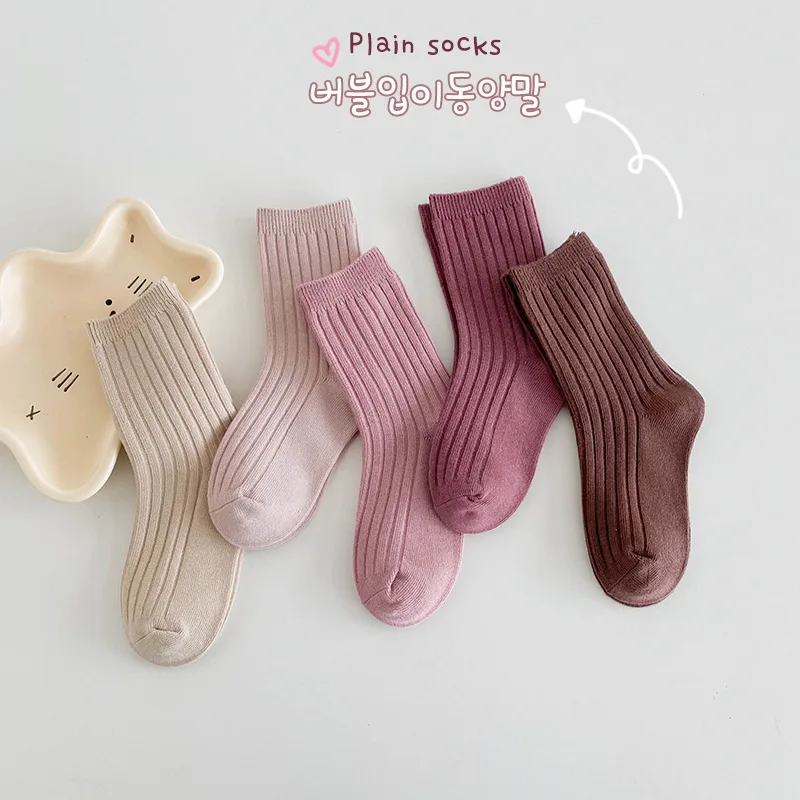 5 paires de chaussettes enfant avec coton - HEMA