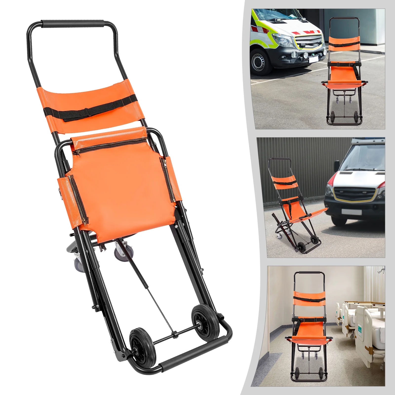 Manual Stair Transfer Chair 5