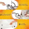 Commercial Electric Snow Cone Machine 48L 500LB/H Ice Shaver Kit Party Activities Fast Ice Crushing Beast with Rich Accessories 2