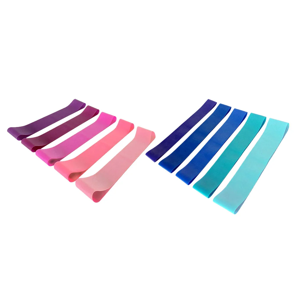 

10 Pcs Leg Elastic Band Chairs Classroom Bouncy Bands Colorful Yoga Aids Convenient Tpe Fitness Colored Desk