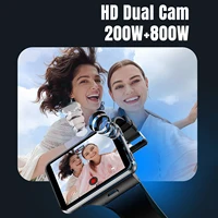 Montre connectée Domars Android 11, écran 2.88 pouces, double caméra 2MP/8MP, 4 Go de RAM, 64 Go de ROM, 2300 mAh, montre connectée pour hommes et femmes 6