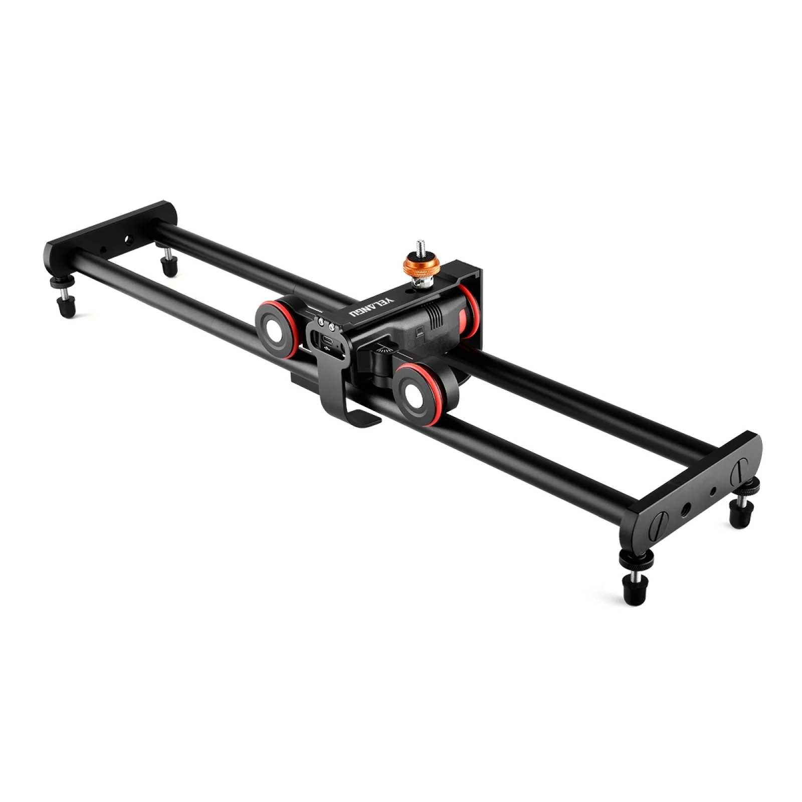 YELANGU L60ES 60cm Splicing Slide Rail Track with L5i Dolly Car Follow Photography Kit App Control Shooting For Camera / Phone camera track slider