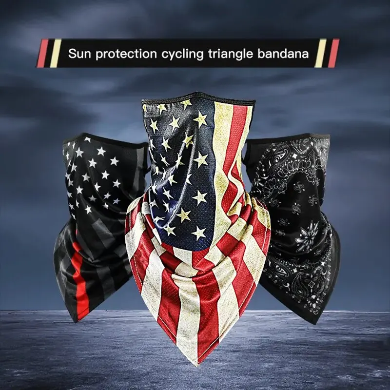 Cooling Neck Gaiter Bandana for Outdoor Activities Breathable Quick-Drying Sun Protection Motorcycle Riding Scarf
