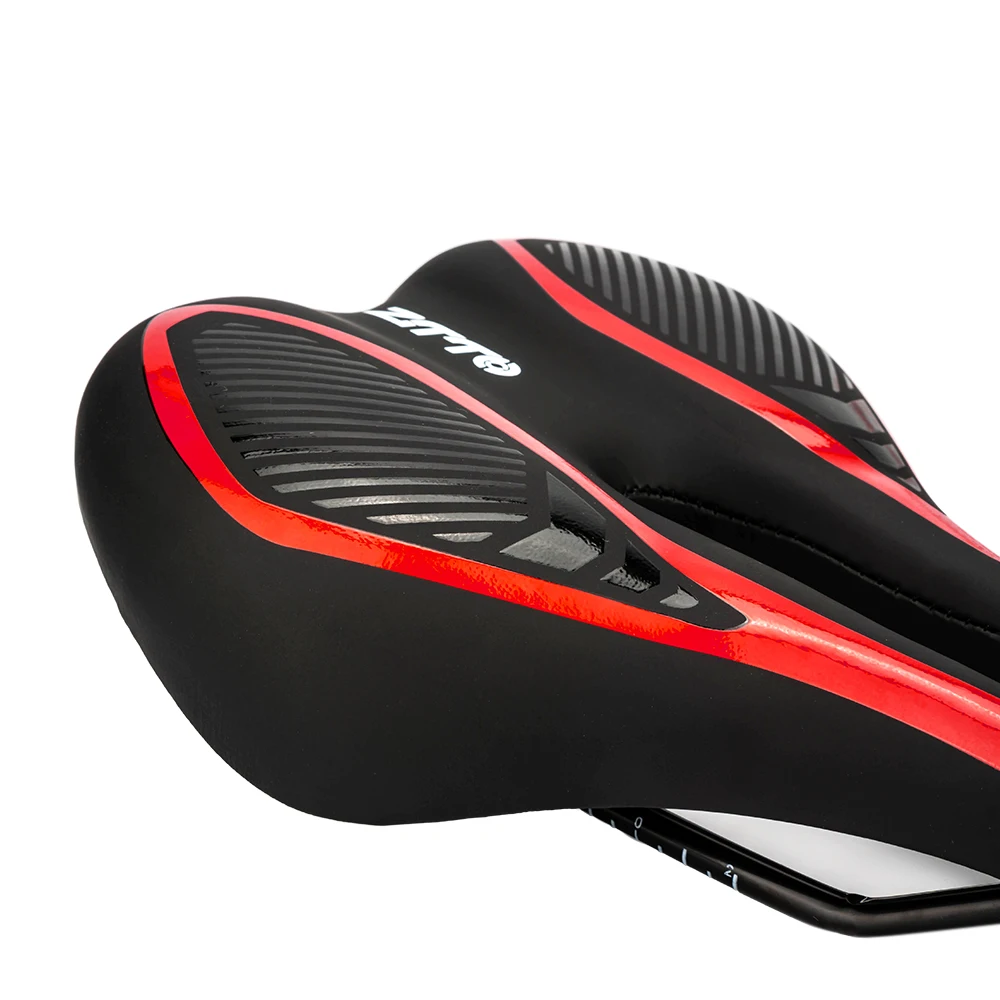 ZTTO MTB Road Bike Saddle Bicycle Seat, Bicycle Hollow Saddle PU Leather Soft Comfortable Cycling Racing Seat Cushion - Image 3