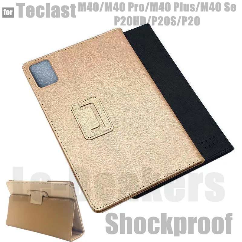 Estojo de Couro pu com Função Stand Flip Case para Teclast M40 Plus Pro se Tablet Capa de 10.1 para Teclast P20s P20hd P20