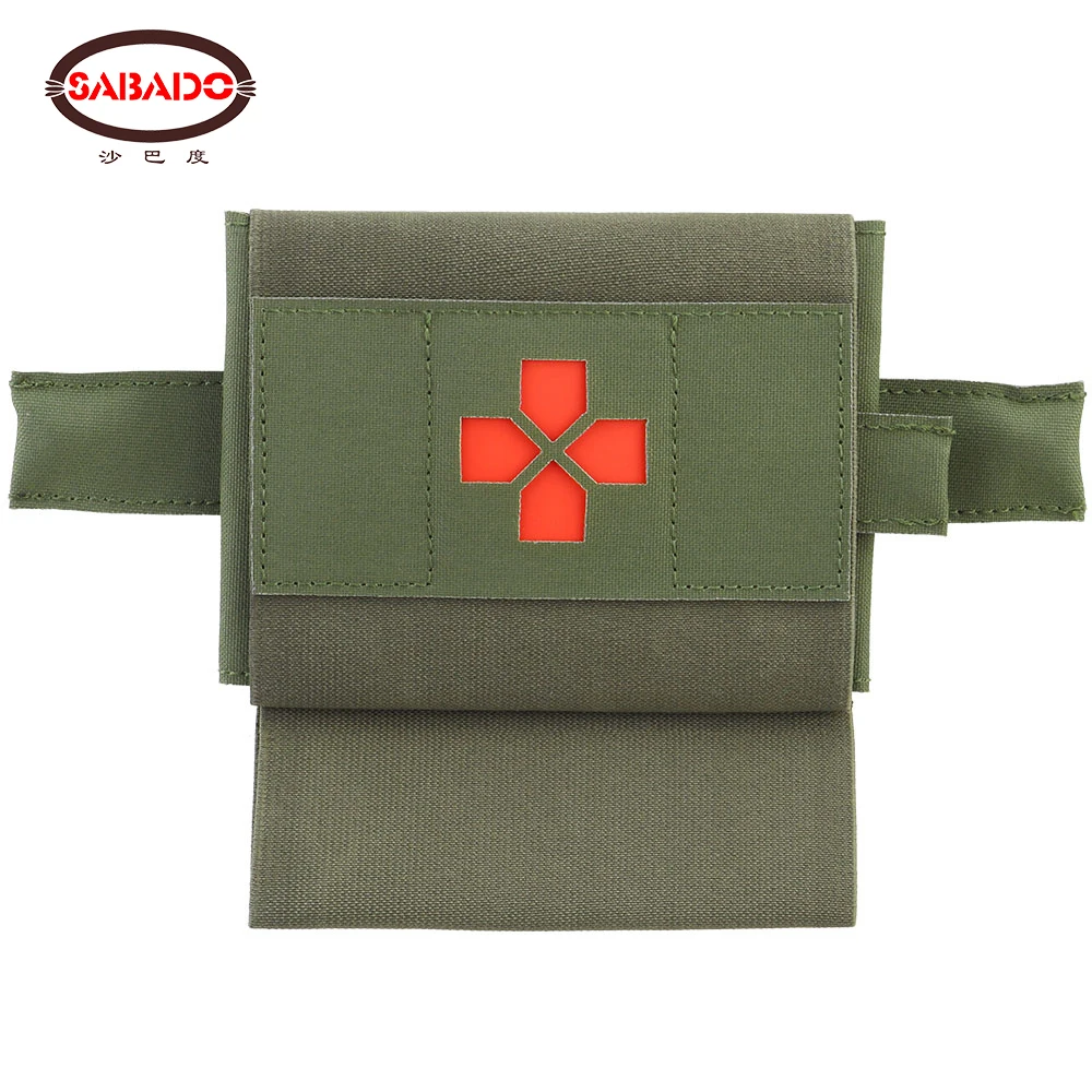 

TKN Micro Trauma Kit Pouch With Tourniquet Holder Hammock Tactical IFAK EDC MOLLE Belt Bag Hunting Accessories First Aid Kit