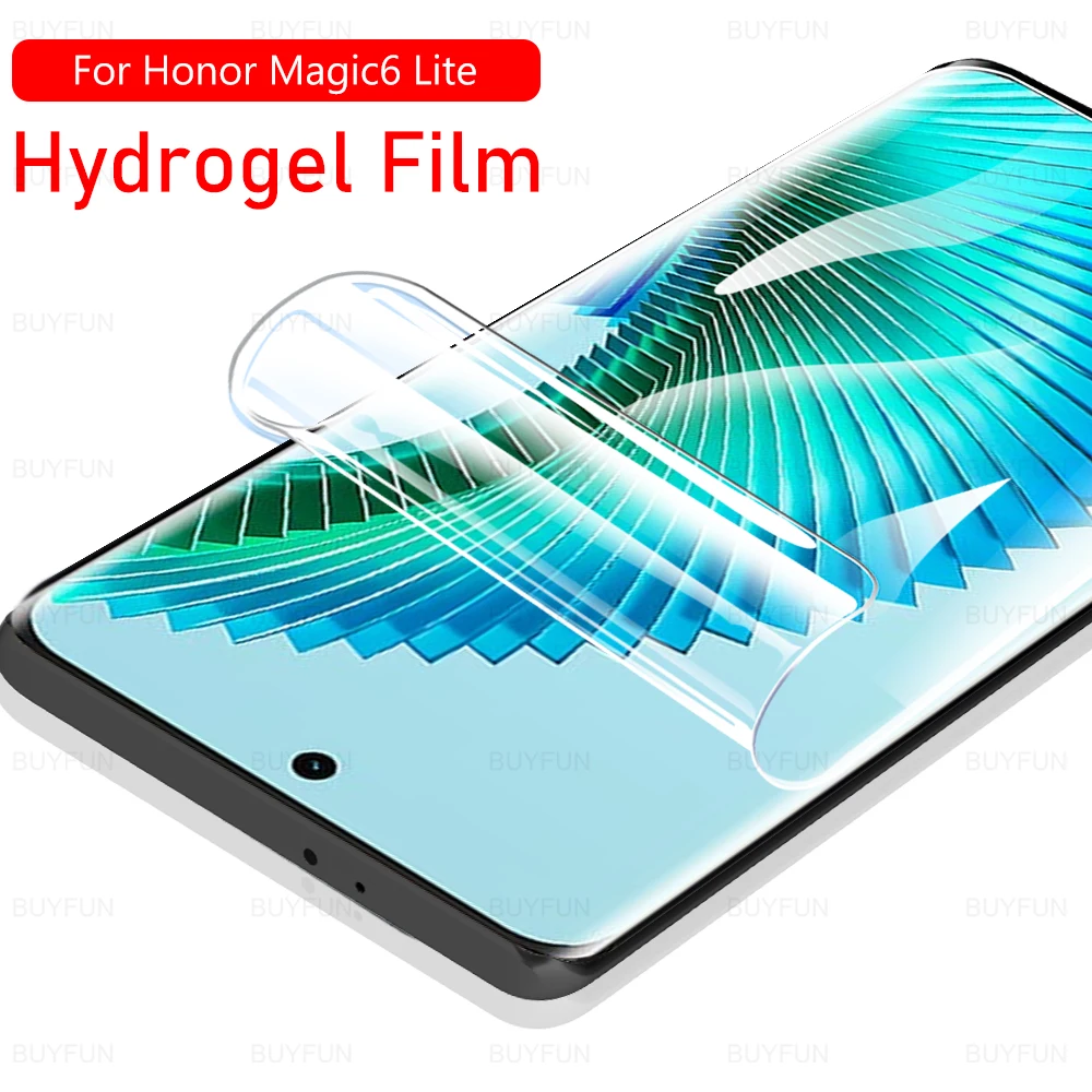 Per Honor Magic6 Lite X9B Hd Hydrogel Film Honor X9B Xonor Magic 6 Lite B9X Honer 6Magic 6 Lite Honar Honor Magic6Lite Not Glass