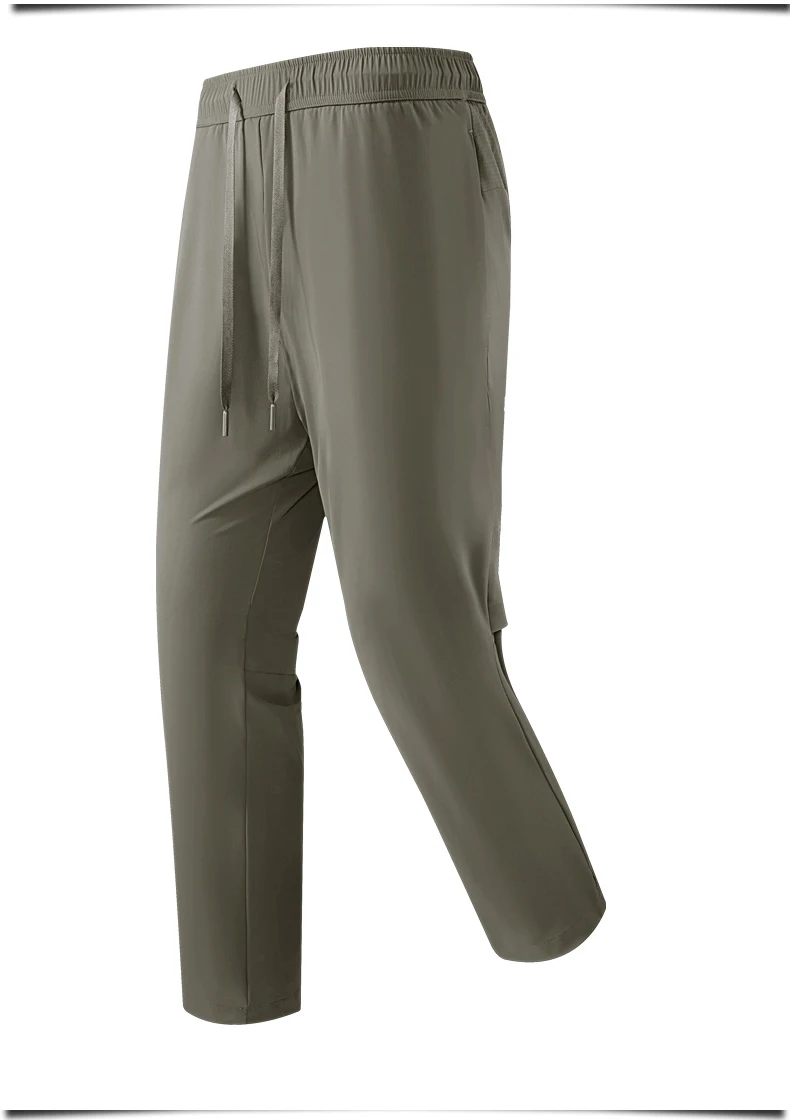 EUMERGX Wanderhose für Herren und Damen, Sommer-Trekking-Bergsteigerhose, wasserdichte Hose, Unisex, leicht, schnell trocknend, Baggy-Jogginghose – Detail 13