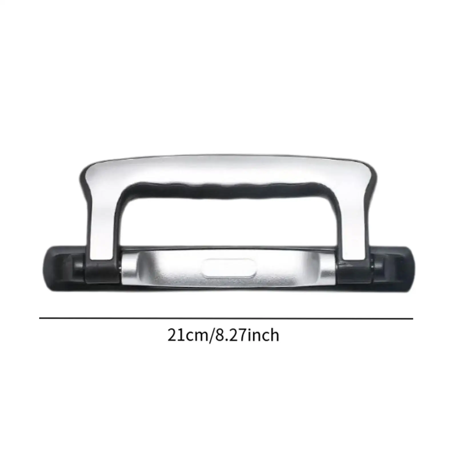 Luggage Trunk Handle Portable Wear Resistant Repairing with Mounting Screw