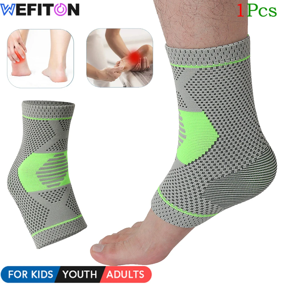 

1Pcs Ankle Brace for Foot Support - Ankle Compression Sleeve for Heel & Ankle Pain Relief - Elastic Knitted Socks for Men Women