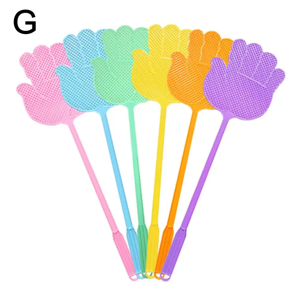 Household Palm Shaped Fly Swatter Plastic Fly Swatters Insect Mosquito Accessories Control Kitchen 6 Pest Home Colors Kille G5B6