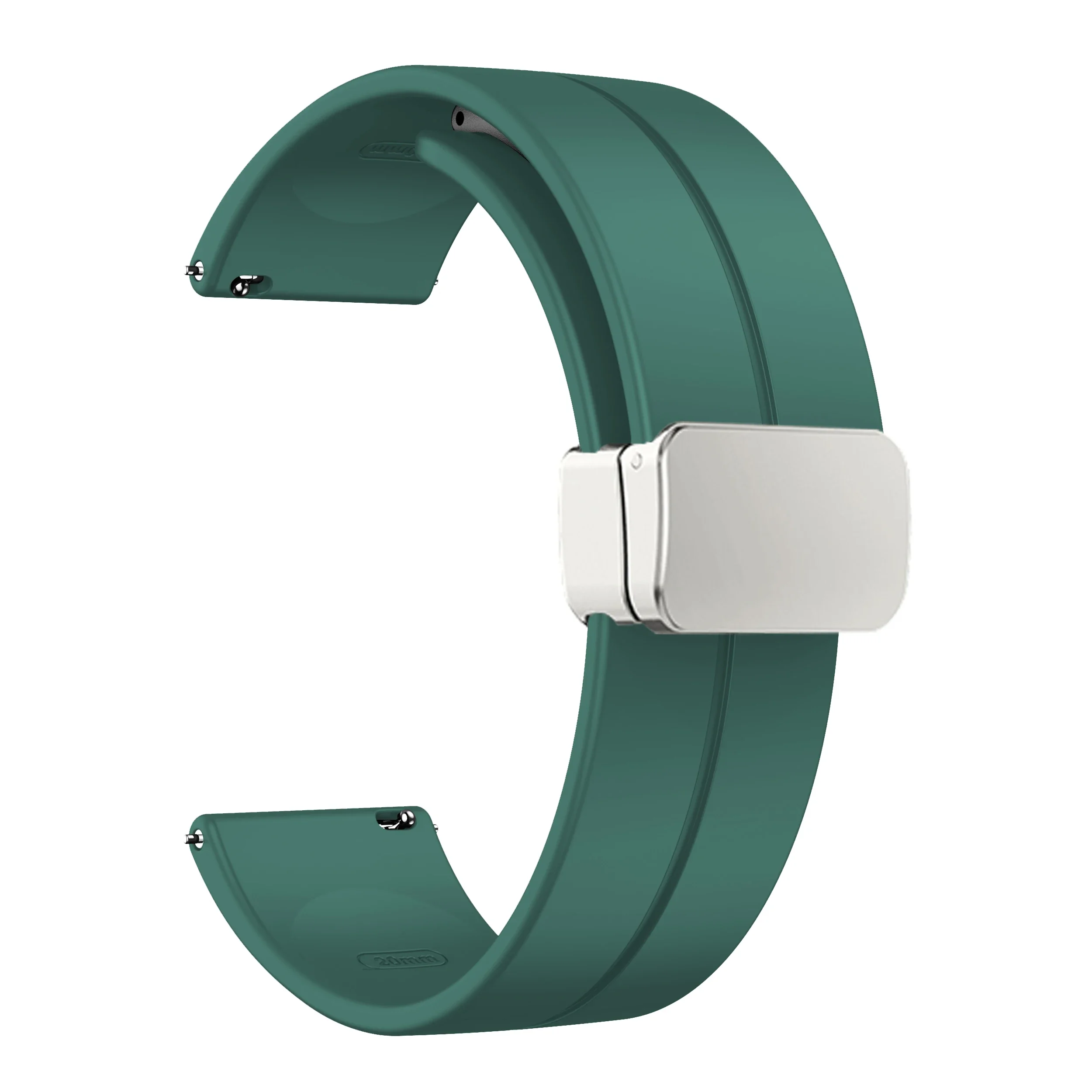 Sport Silicone Magnetic Buckle Watch Strap - 20mm/22mm